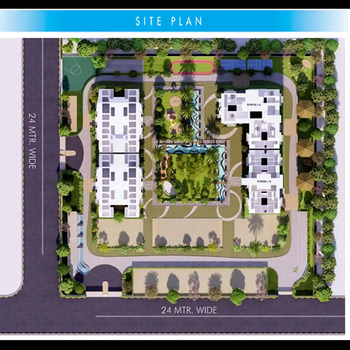 Digitown Site Plan